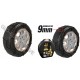 Catene da Neve X9 mm Acciaio Manganese per Auto Lampa