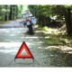 TRIANGOLO EMERGENZA Segnaletico Base Ragno Auto Moto Scooter Omologato KIKSAFE