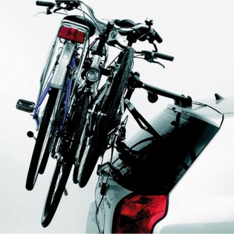 PORTABICI POSTERIORE Auto Cruiser de Lux Per 3 Biciclette Acciaio Nero PERUZZO