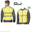 Gilet di emergenza OJ FLASH TG xl/xxl/xxxl certificato EN1150 giallo fluorescente