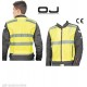 Gilet di emergenza OJ FLASH TG xl/xxl/xxxl certificato EN1150 giallo fluorescente