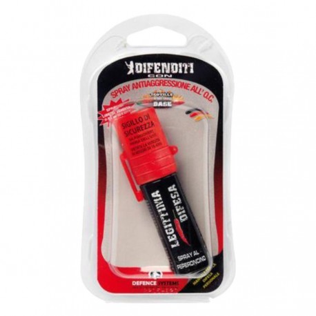 spray antiaggressione 15ml spray al peperoncino